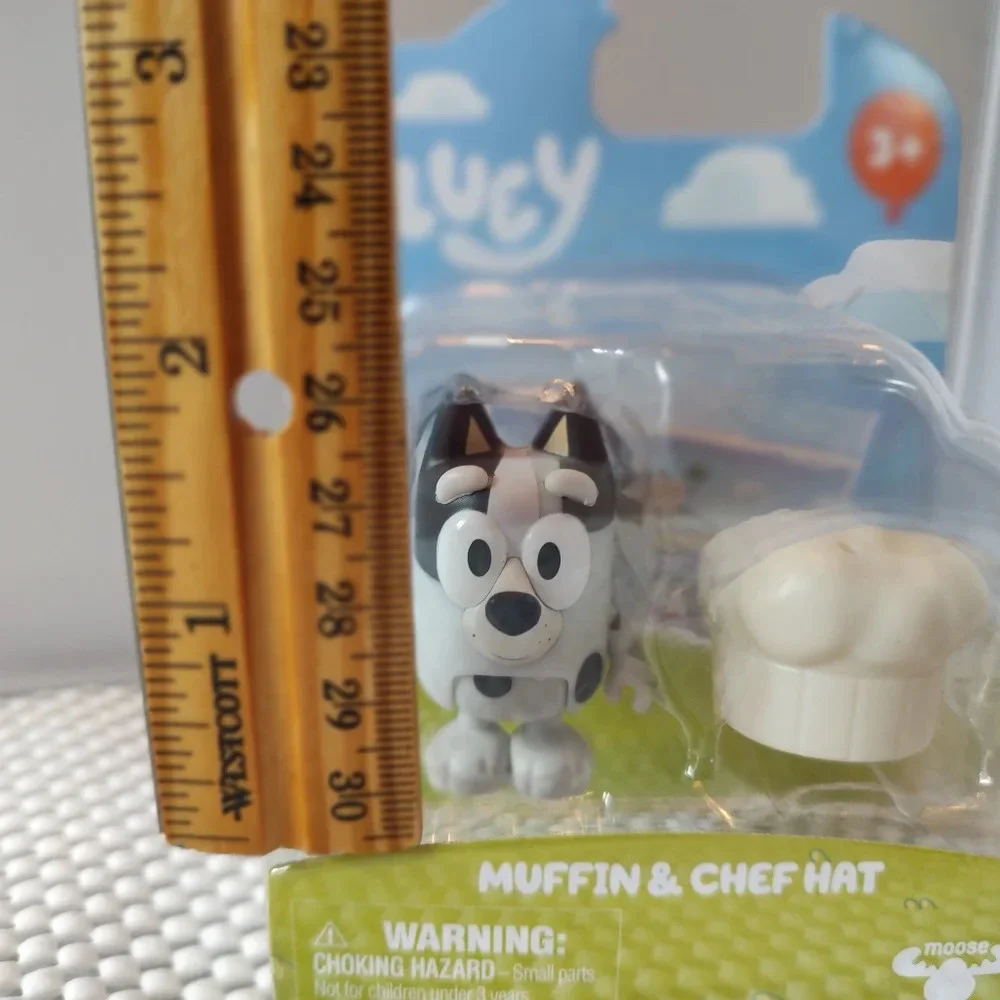 Bluey Cartoon Muffin and Chef Hat NWT